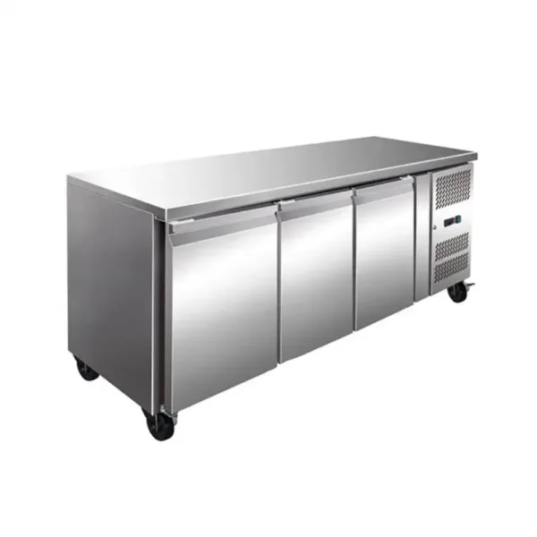 Three door counter chiller Compressor Empraco Europe Made