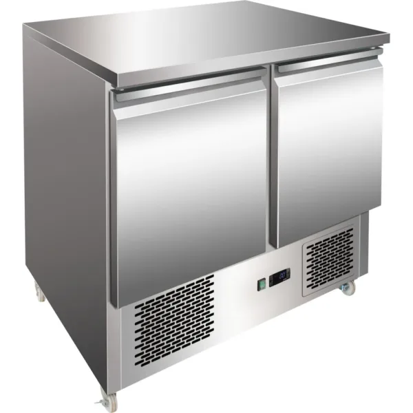 Two doors counter chiller Compressor Empraco Europe Made