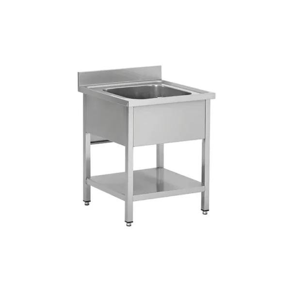 Stainless steel Single bowl sink unit