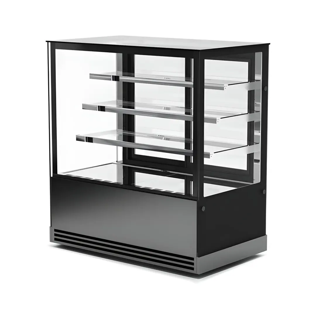 CAKE SHOWCASE SQUARE BLACK COLOR HL1000ER3B CAKE SHOWCASE SQUARE BLACK COLOR HL1000ER3B