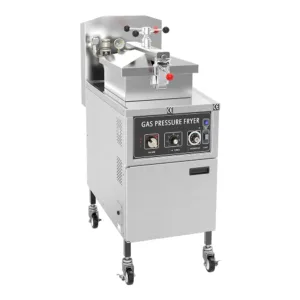 Gas Pressure Fryer mechanical panel