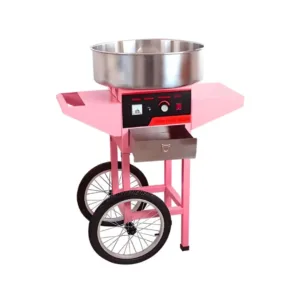 Electric Candy Floss Machine with cart HEC-03C