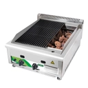 Gas lava rock grill