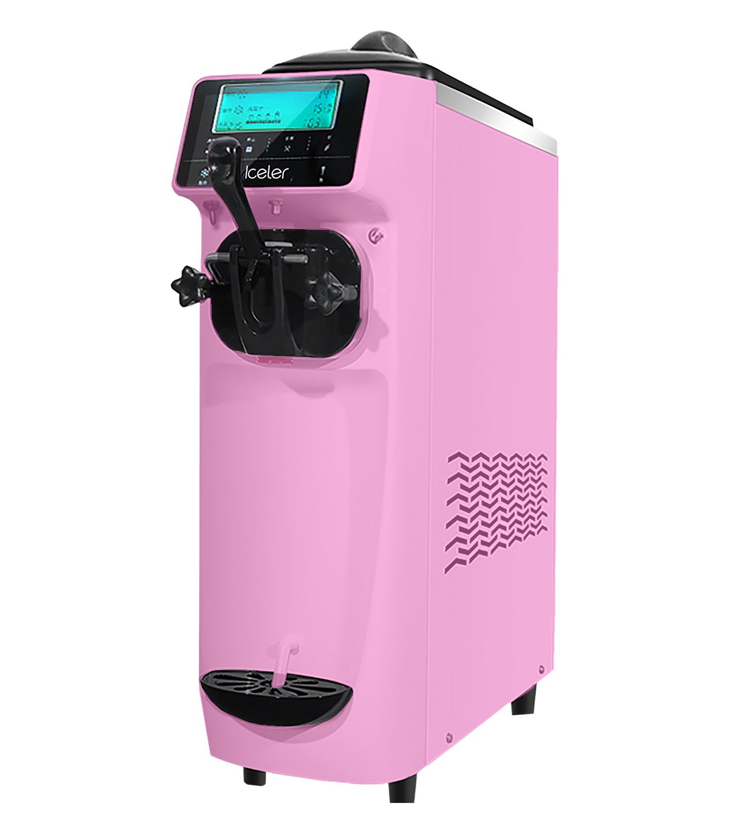 Mini Ice Cream Machine pink ST16E Mini Ice Cream Machine pink ST16E
